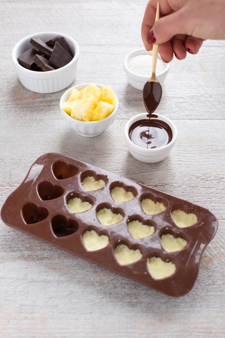 CIOCCOLATINI al COCCO e ANANAS