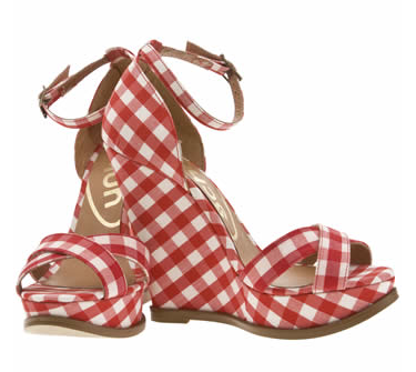 Oh…Delirium *_*: Red gingham wedges by Schuh