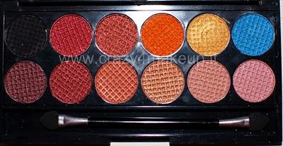 Review:Sleek i-DIVINE Sunset Palette