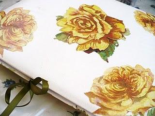 Photo Album decoupage