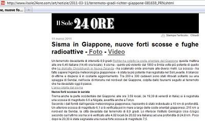 Altro forte terremoto previsto analizzando i grafici HAARP