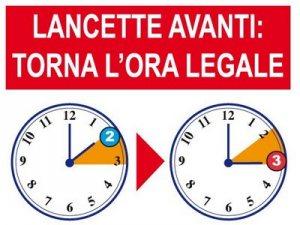 Torna l’ora legale, lancette in avanti