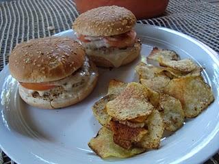 Hamburger di pollo speziato