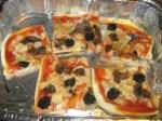 Home-made pizza