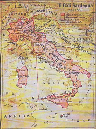Il grande inganno dell’Unità d’Italia. Dov’è il fondamentale ruolo della Sardegna?