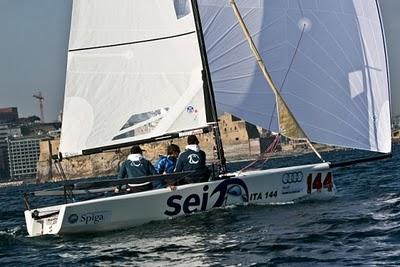 Audi Sailing Series Melges 20, un inizio complicato