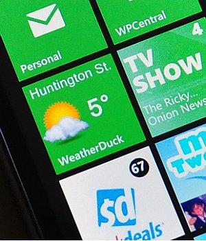 [WP7] WeatherDuck: Applicazione meteo semplice con Live Tile