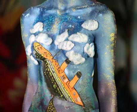 FOTO DEL GIORNO 27 MARZO 2011 : IL CORPO DIVENTA ARTE