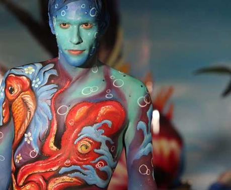 FOTO DEL GIORNO 27 MARZO 2011 : IL CORPO DIVENTA ARTE