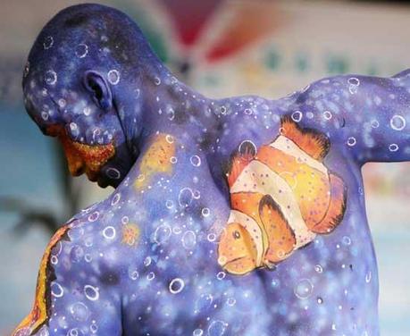 FOTO DEL GIORNO 27 MARZO 2011 : IL CORPO DIVENTA ARTE