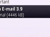 Aggiornamento eMail (3.9) Nokia E52,