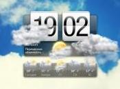 Home, bellissimo Widget Windows meteo, data tanto altro