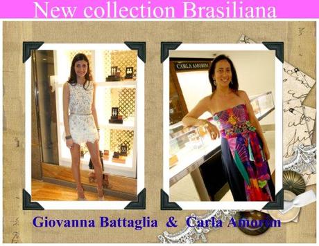 News - Giovanna Battaglia in Brazil to launch the collection of Carla Amorim