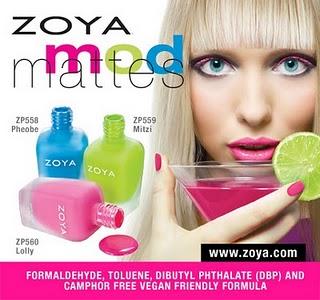 Zoya Mod Mattes Collection per l'Estate 2011