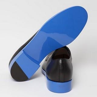 JIL SANDER / FLUO BLUE SHOES /  SS 2011 COLLECTION