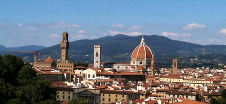 Giardino Bardini: foto del panorama fiorentino