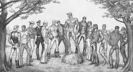 Tom of Finland: jeans rigonfi, pelle e marinai