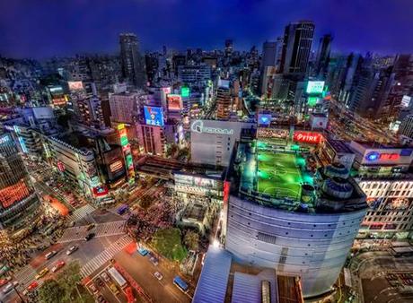Tokyo vista in HDR attraverso un obiettivo amatoriale. FOTO GALLERY