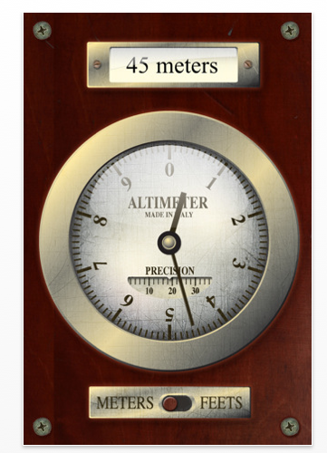 Altimeter: Un altimetro sempre a portata di tasca