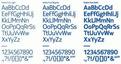 Nokia Pure 54478 1 Download Font Nokia Pure 