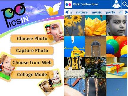 picsin foto PicsIn Foto, modifica le tue foto gratis su Android