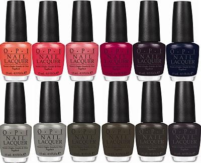 Anteprima: Touring America Collection by Opi - Autunno 2011