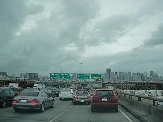 San Francisco under the rain..