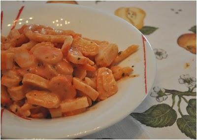 Fusilli lunghi alla polpa di granchio