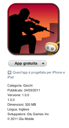 Scopriamo assieme gioco gratuito scaricato Contract Killer