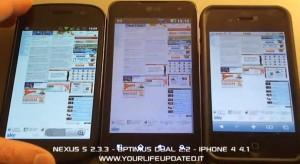 2011 03 29 170740 300x164 Browser a confronto: iPhone 4, Nexus S e LG Optimus Dual