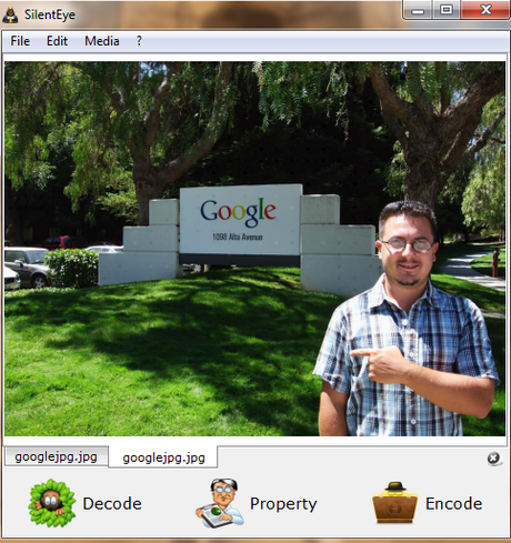 Nascondere un file in un'immagine (SilentEye)