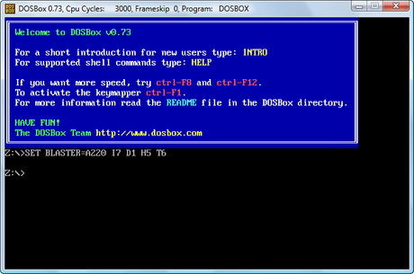 Resuscitare il DOS con DOSBox