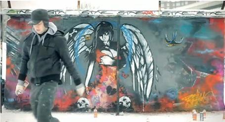 Ancora i Fallen Angel di Lynx: questa volta i graffiti