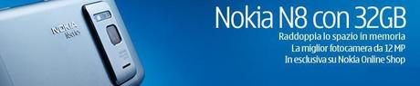 Nokia N8 con 32GB disponibile