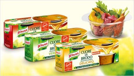 Cuore di Brodo Knorr nasce per regalarti, in maniera pratica, tutto il gusto e il profumo del brodo fatto in casa. Inoltre…