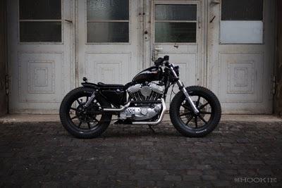 HD Sportster XL 883 Bobber By The Hookie