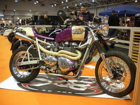Triumph Scrambler Purple