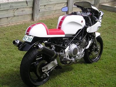 Yamaha TRX 850 Cafe Racer by Troy