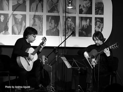 Foto del Concerto del Bach Guitar Duo allo Scarpon Live Club di Mestre, 22 marzo 2011