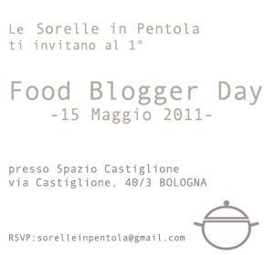 1° Food Blogger Day 1° Food Blogger Day
