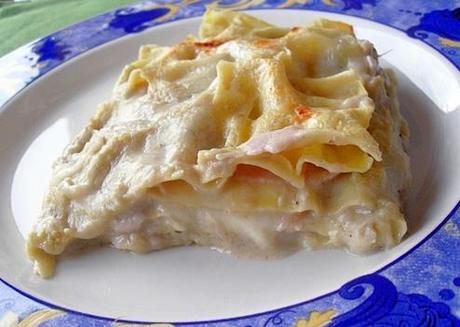 Da Lina: Lasagne ai Carciofi (precotti in Pentola a Pressione)