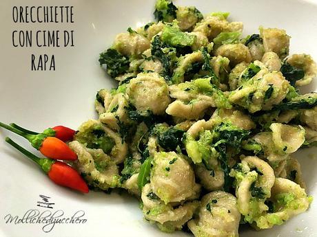 orecchiette con cime di rapa