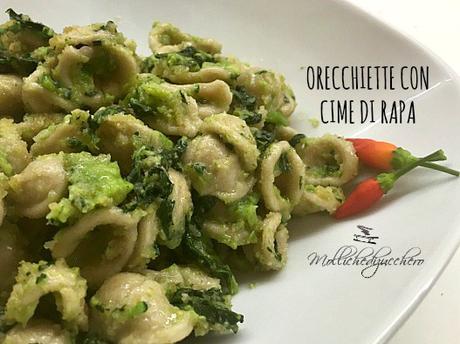 orecchiette con cime di rapa