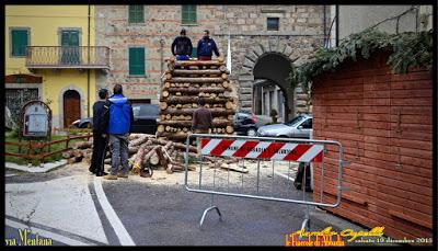 le fiaccole di Abbadia San Salvatore