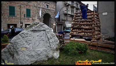 le fiaccole di Abbadia San Salvatore