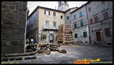 le fiaccole di Abbadia San Salvatore