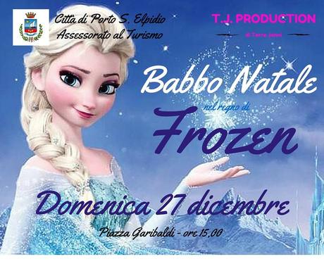 Babbo Natale nel Regno di Frozen a P.S. Elpidio (Fm)