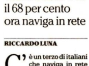 sapete, l'Italia diventata Europa l'uso Internet (parola Renzubblica)