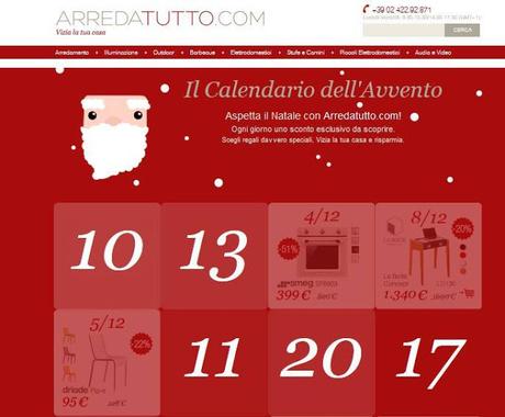 Il Calendario dell'Avvento di Arredatutto