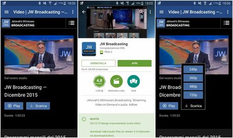 JW Broadcasting di OWL Service (APP NON UFFICIALE) si aggiorna